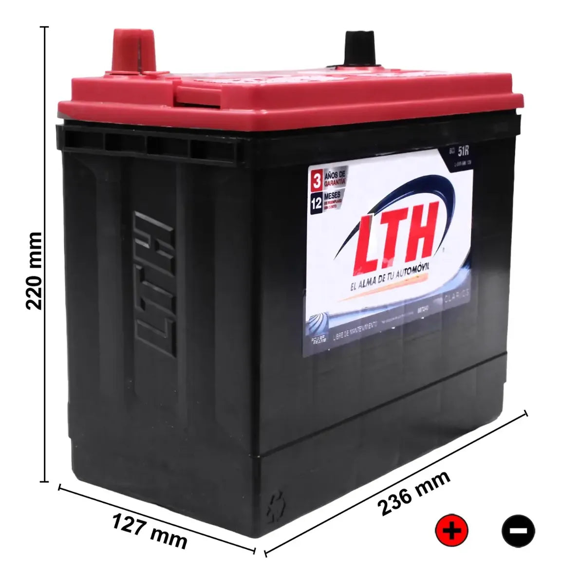 L-51R-500 BATERIA LTH