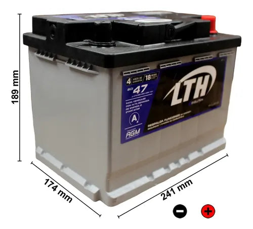 AGM-47(LN2)-660 BATERIA LTH AGM