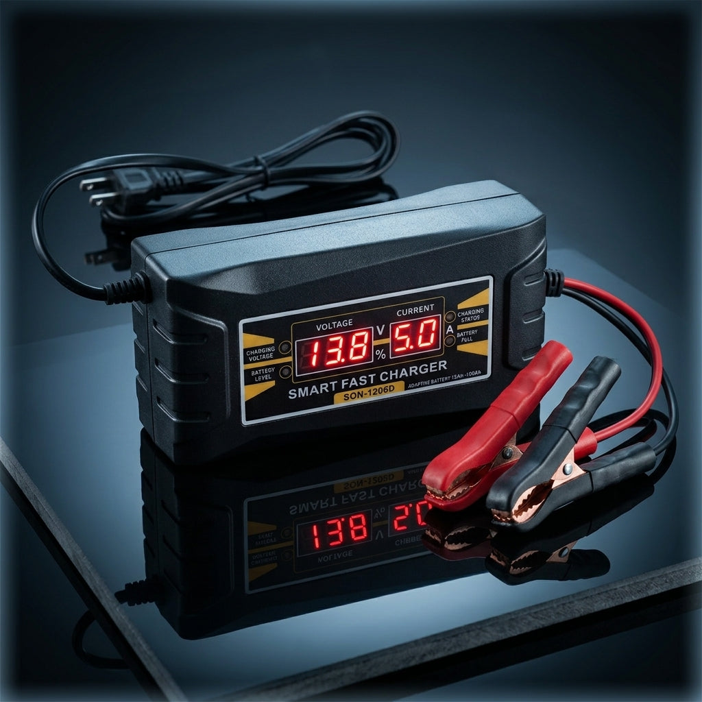 SON-1206D CARGADOR AUTOMATICO PARA BATERIAS 12V 6A PURABATERIA