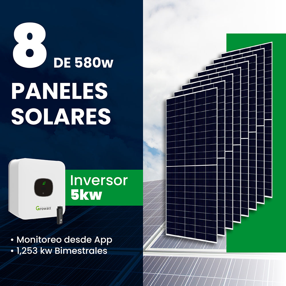 Paquete paneles solares 3