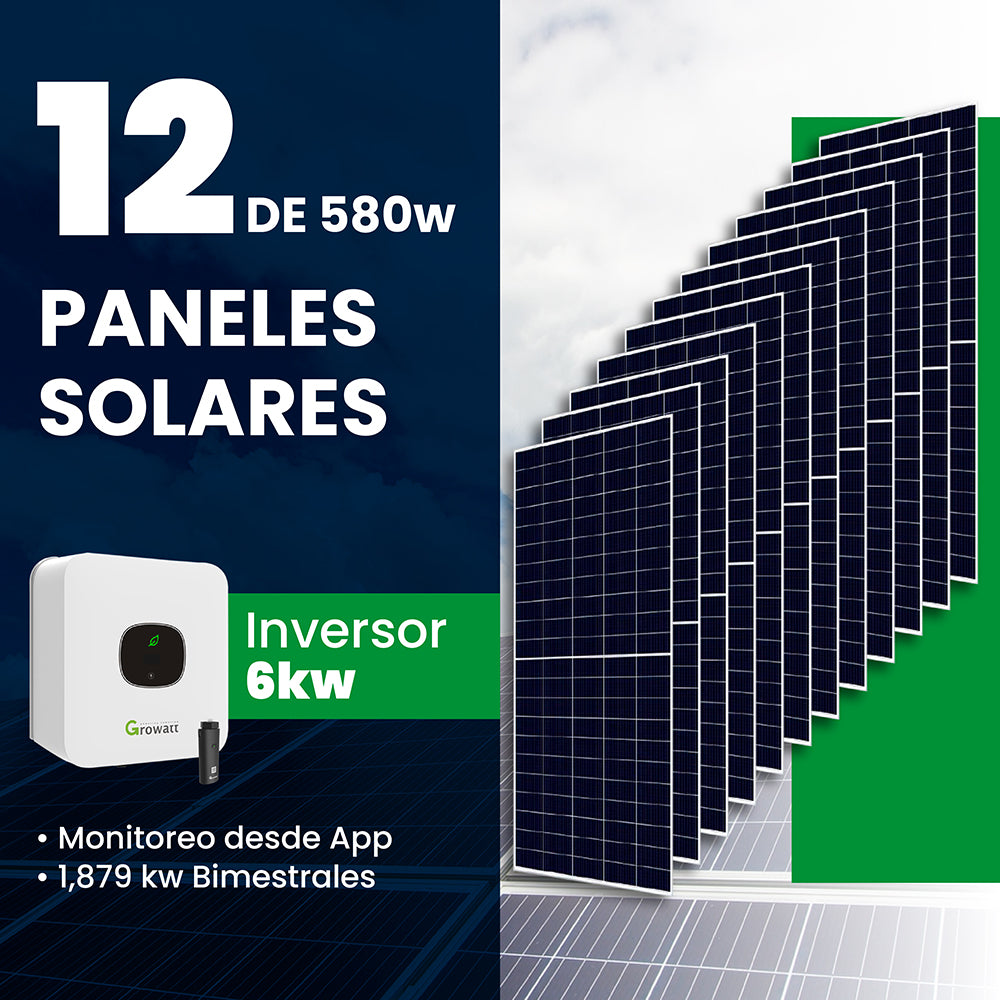 Paquete paneles solares 5