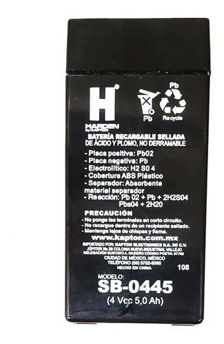 SB-0445 BATERIA SELLADA 4V-4.5AH HARDEN