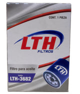 LTH-3682 FILTRO ACEITE AUTO CORTO
