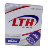 LTH-406 FILTRO ACEITE AUTO CORTO