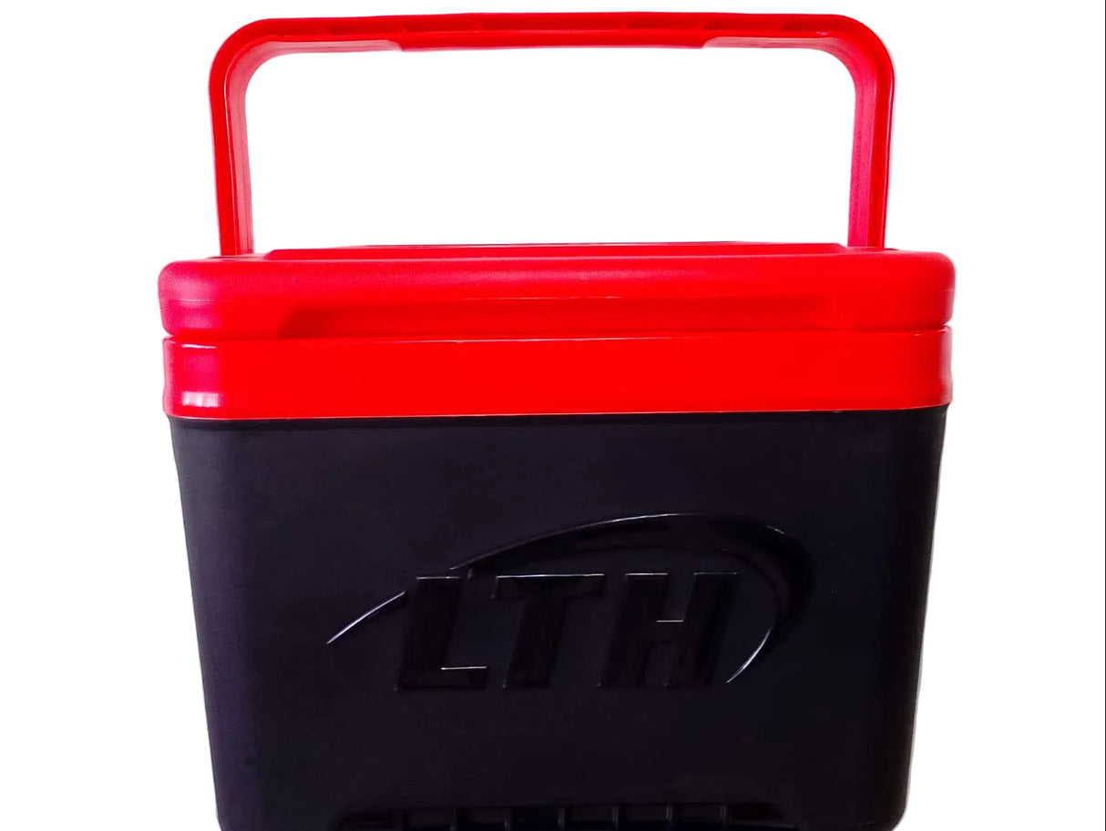 HIELERA NEGRO/ROJO  LTH