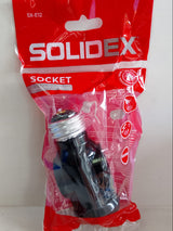 SX-E12 SOCKET CON DOBLE CONTACTO SOLIDEX