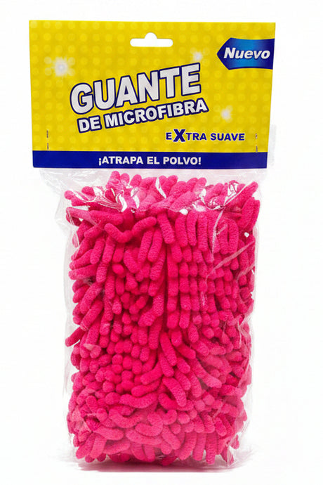 GUANTE DE MICROFIBRA VARIOS COLORES PARA AUTO