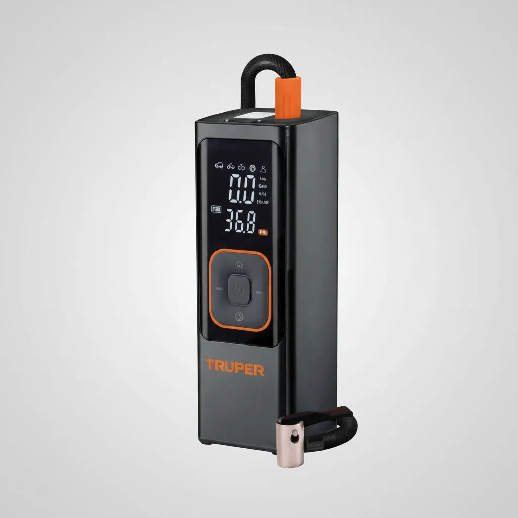 COMP-151 INFLADOR DE AIRE INALAMBRICO PORTATIL 150PSI TRUPER COMP-15I