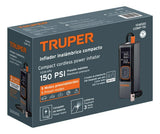 COMP-151 INFLADOR DE AIRE INALAMBRICO PORTATIL 150PSI TRUPER COMP-15I