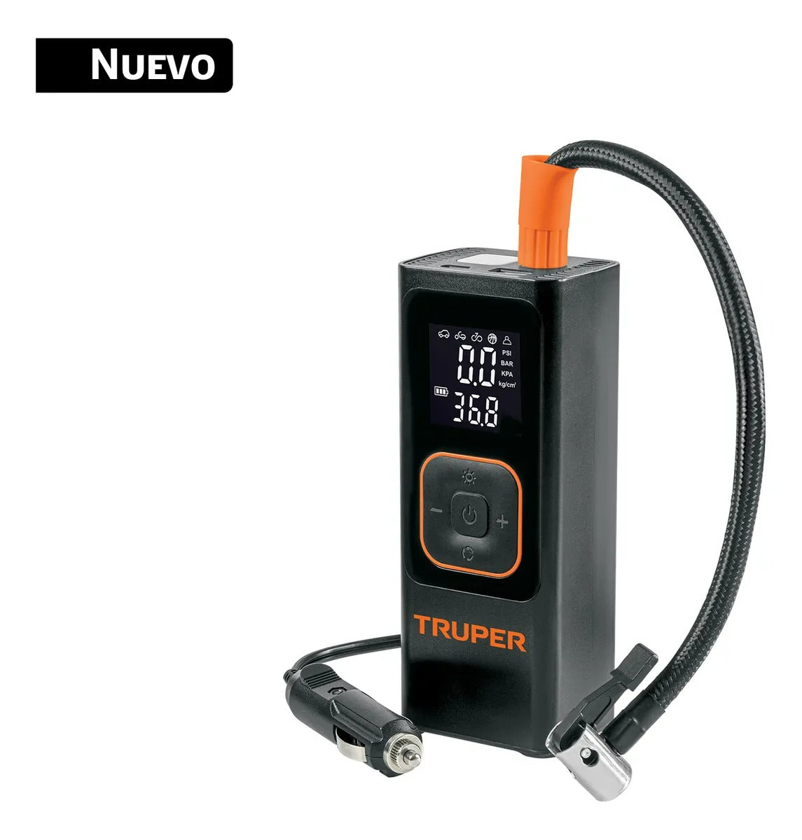 COMP-151 INFLADOR DE AIRE INALAMBRICO PORTATIL 150PSI TRUPER COMP-15I