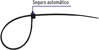 CIN-1815N CINCHO 15CM NEGRO 100 PZAS VOLTECK (10)