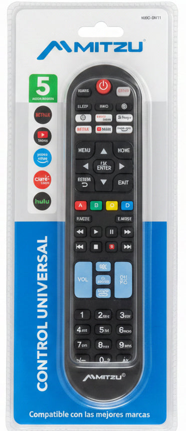 MRC UNI11 CONTROL REMOTO UNIVERSAL MITZU