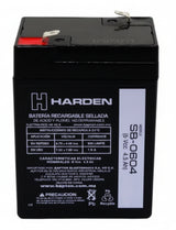 SB-0604 BATERIA SELLADA RECARGABLE 6V 4AH HARDEN