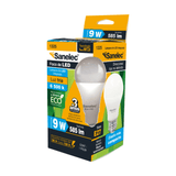 FOCO LED 9W 90-150V 6500K SANELEC