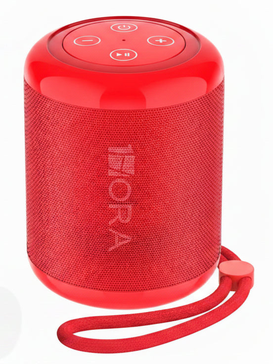 BOC062R BOCINA INALAMBRICA PORTATIL ROJO 1HORA