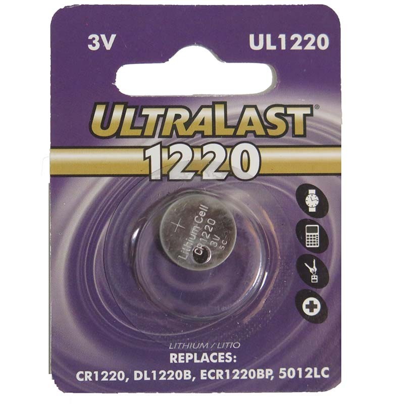 UL1220 PILA DE  BOTON ULTRALAST 3V