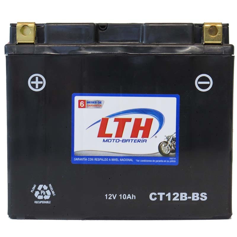 YT12B-BS CT12B-BS BATERIA DE GEL PARA MOTO LTH