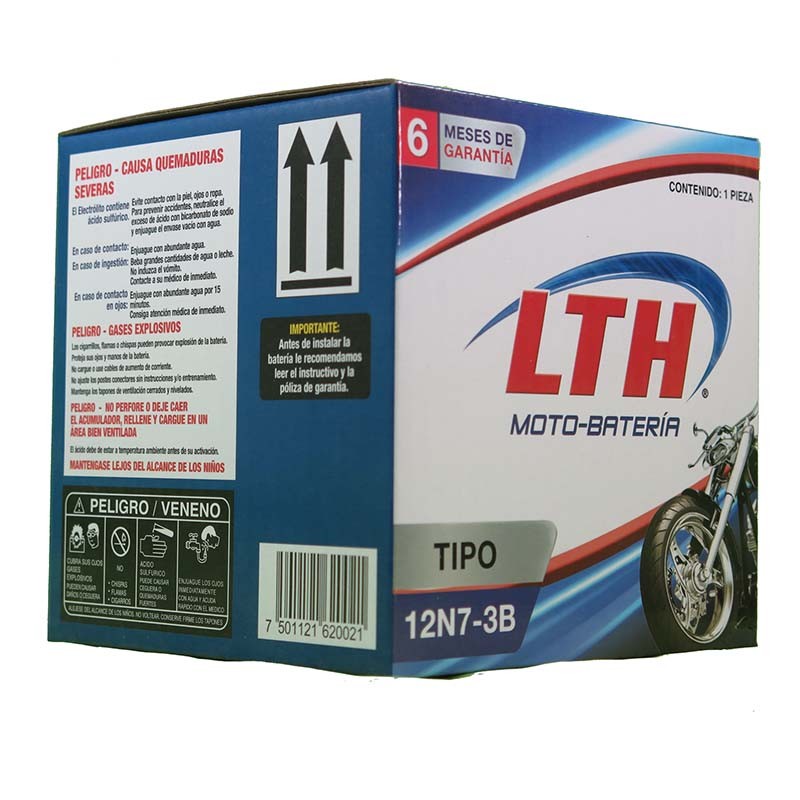 Comprar Bateria Moto Lth12N5 3B