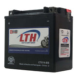 YTX14-BS CTX14-BS BATERIA DE GEL PARA MOTO LTH