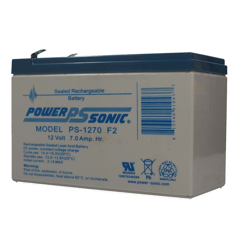 PS-1270 F1/F2 BATERIA SELLADA POWERSONIC 12V7AH