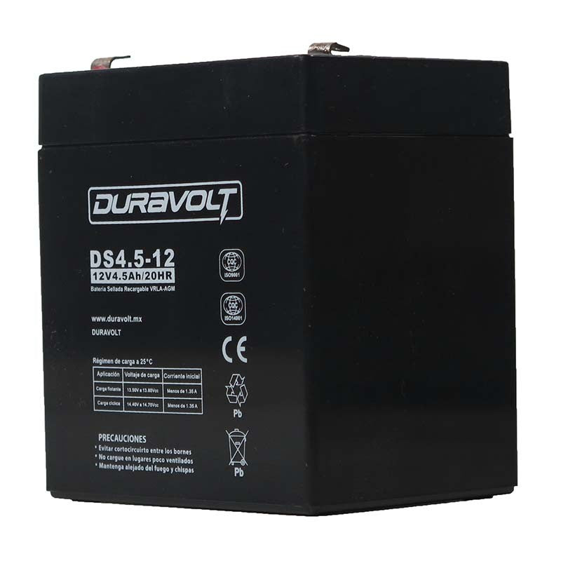 DS12-4.5 BATERIA SELLADA DURAVOLT 12V4.5AH