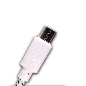 CABLE USB A MICRO USB TIPO AGUJETA BLANCO 1M RADOX