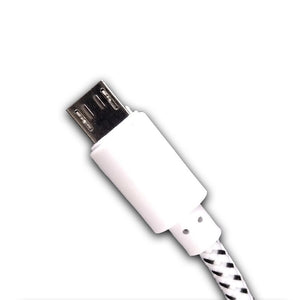 CABLE USB A MICRO USB TIPO AGUJETA BLANCO 1M RADOX