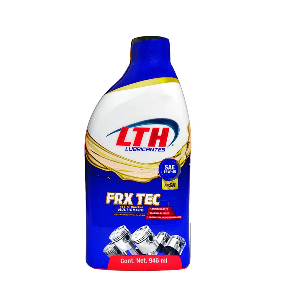 LTH FRX TEC Aceite Multigrado Motor SAE 15W-40 SN - 946ML