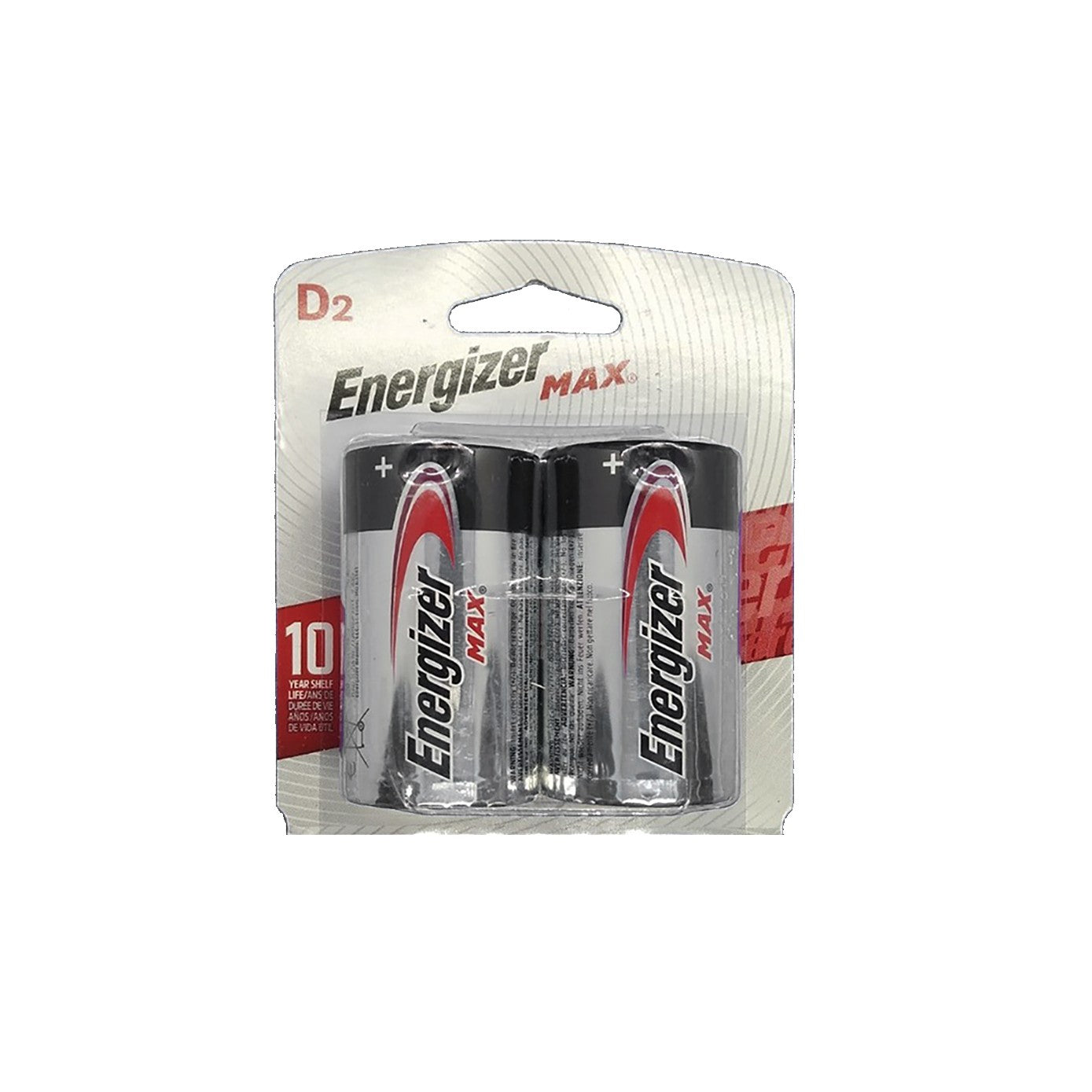 Batería Alcalina Tipo D Energizer 2 pilas