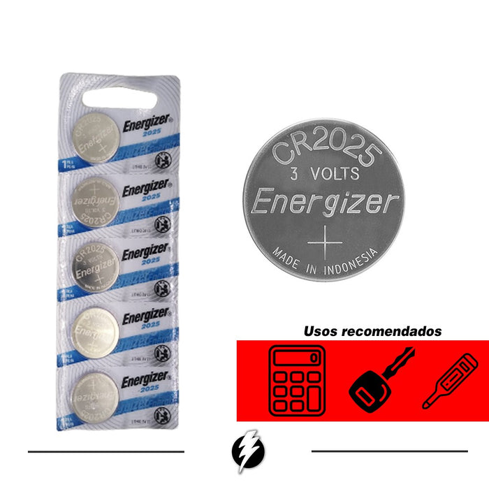 Pila Energizer Botón Cr2032 3v Para Reloj