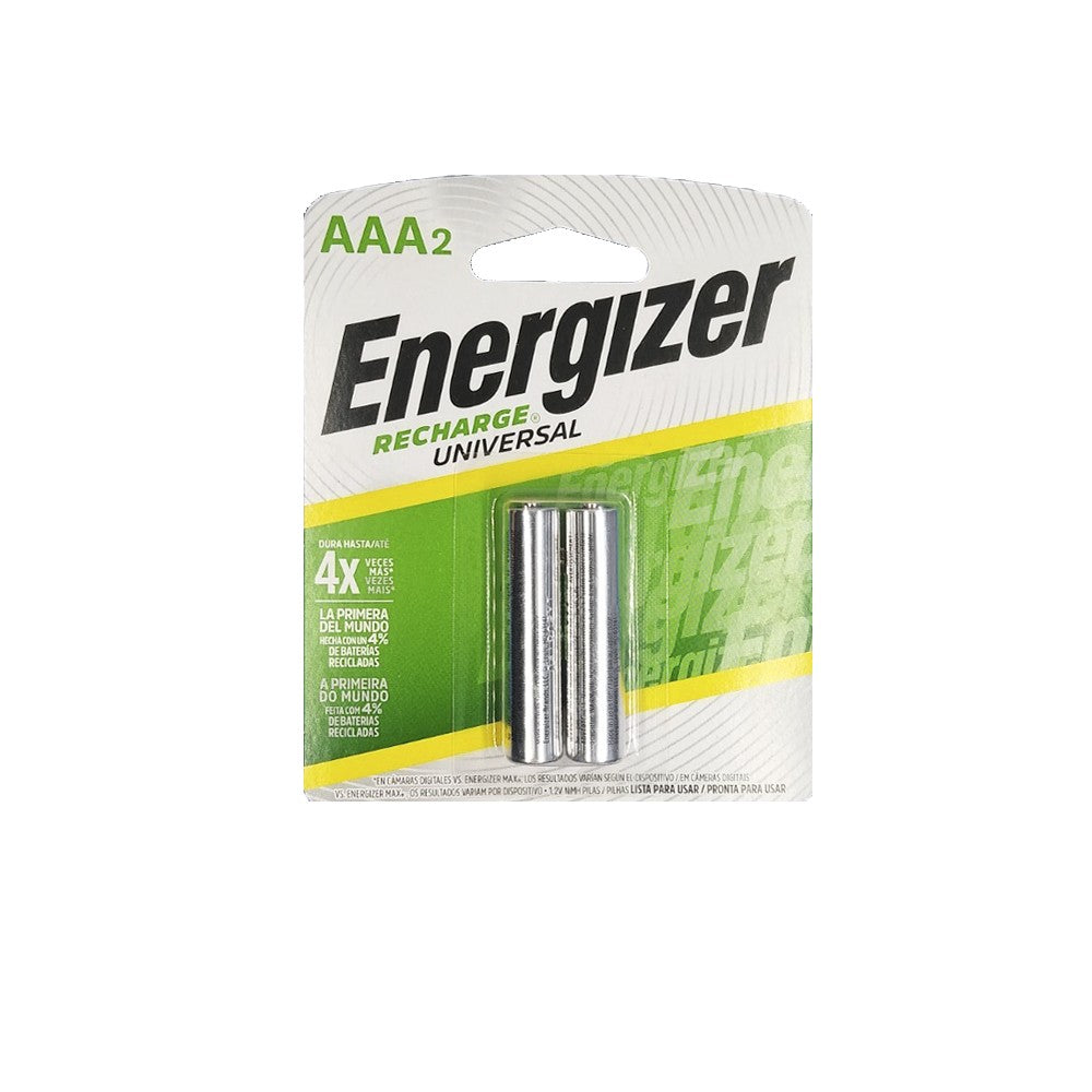 Batería recargable AAA marca ENERGIZER 1.2V – PuraBateria