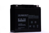 DS12-18 BATERIA SELLADA DURAVOLT 12V18AH