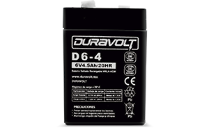 DS6-4 BATERIA SELLADA DURAVOLT 6V4AH