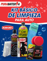 KIT BÁSICO DE LIMPIEZA PARA AUTO