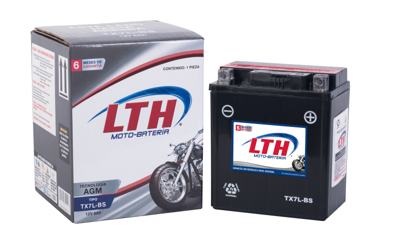 YTX7L-BS TX7L-BS BATERIA DE GEL PARA MOTO LTH