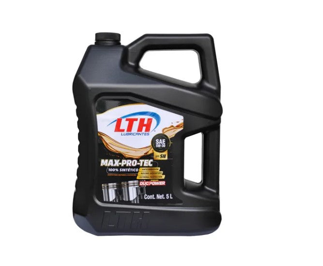 LTH MAX PRO TEC ACEITE SINTETICO MOTOR SAE 5W30 API SN 5L