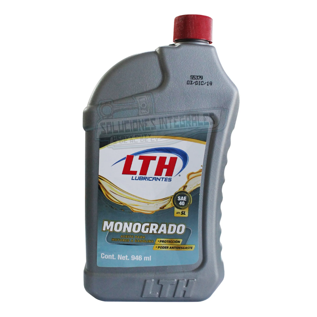 LTH Lubricante para motor SAE 40 SL - 946ML