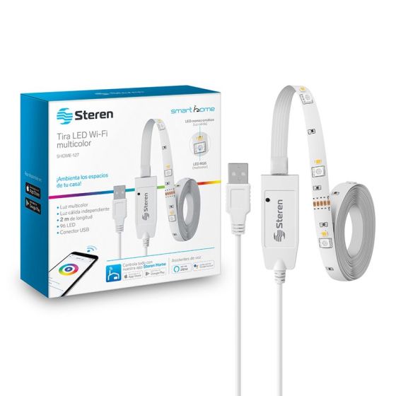 SHOME-127 TIRA LED WIFI RGB MULTI COLOR STEREN