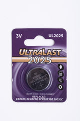 UL2025 PILA DE BOTON ULTRALAST 3V